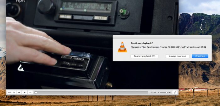 VLC on OS X